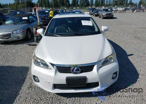 2012 Lexus Ct 200H Premium из США, поврежденный, VIN JTHKD5BH8C2072777